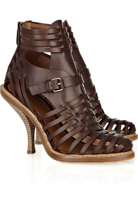 givenchy woven leather sandals|givenchy heels sandals women.